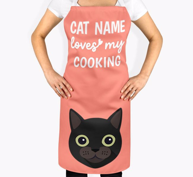 Loves My Cooking: Personalised {breedShortName} Apron